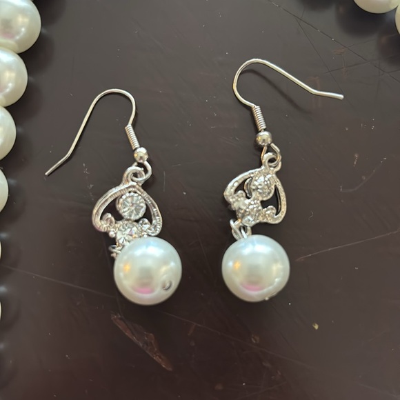 Wedding costume jewelry set - Picture 2 of 5